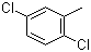 structure of CAS# 19398-61-9, 2,5-Dichlorotoluene
