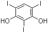 2,4,6-Triiodoresorcinol molecular structure (CAS 19403-92-0)