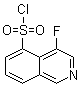 4-Fluoroisoquinoline-5-sulfonyl chloride molecular structure (CAS 194032-33-2)
