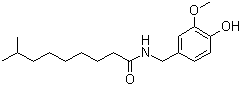 Dihydrocapsaicin molecular structure (CAS 19408-84-5)