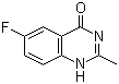 structure of CAS# 194473-04-6, 6-Fluoro-2-methylquinazolin-4-one