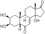 Rubrosterone molecular structure (CAS 19466-41-2)