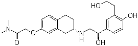 Bedoradrine molecular structure (CAS 194785-19-8)