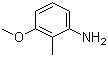 structure of CAS# 19500-02-8, 3-Methoxy-2-methylaniline