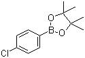 4-Chlorophenylboronic acid pinacol ester molecular structure (CAS 195062-61-4)