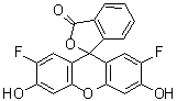 结构式 CAS# 195136-58-4, 2',7'-二氟荧光素