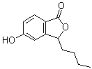 结构式 CAS# 195142-72-4, 3-丁基-5-羟基-1(3H)-异苯并呋喃酮