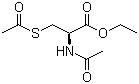 S,N-Diacetyl-L-cysteine ethyl ester molecular structure (CAS 19547-89-8)