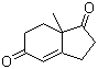 7a-Methyl-2,3,5,6,7,7a-hexahydro-1H-indene-1,5-dione molecular structure (CAS 19576-08-0)
