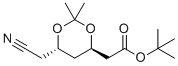 Atorvastatin Acetonide t-Butyl Ester Side Chain (4R,6S)-Isomer molecular structure (CAS 196085-84-4)
