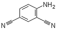结构式 CAS# 19619-22-8, 4-氨基-1,3-苯二甲腈