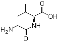 Glycyl-L-valine molecular structure (CAS 1963-21-9)