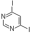 4,6-Diiodopyrimidine molecular structure (CAS 19646-06-1)