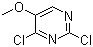 2,4-Dichloro-5-methoxypyrimidine molecular structure (CAS 19646-07-2)