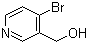4-Bromo-3-pyridinemethanol molecular structure (CAS 197007-87-7)