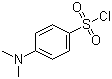 structure of CAS# 19715-49-2, 4-(Dimethylamino)benzene-1-sulfonyl chloride;4-(Dimethylamino)benzenesulfonyl chloride; p-(Dimethylamino)benzenesulfonyl chloride