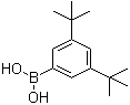 结构式 CAS# 197223-39-5, 3,5-二叔丁基苯硼酸