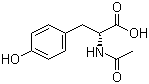 N-Acetyl-D-tyrosine molecular structure (CAS 19764-32-0)