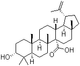 structure of CAS# 198014-94-7, Bacosin;Bacosine; (3alpha)-3-Hydroxylup-20(29)-en-27-oic acid