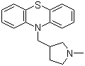 Methdilazine molecular structure (CAS 1982-37-2)