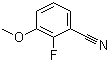 结构式 CAS# 198203-94-0, 2-氟-3-甲氧基苯甲腈