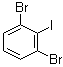 structure of CAS# 19821-80-8, 2,6-Dibromoiodobenzene;1,3-Dibromo-2-iodobenzene