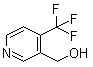 4-(Trifluoromethyl)-3-pyridinemethanol molecular structure (CAS 198401-76-2)