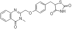 结构式 CAS# 199113-98-9, 巴格列酮