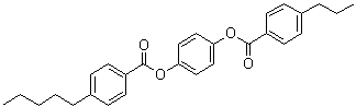 4-Pentylbenzoic acid 4-[(4-propylbenzoyl)oxy]phenyl ester molecular structure (CAS 199540-45-9)