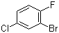 2-Bromo-4-chloro-1-fluorobenzene molecular structure (CAS 1996-30-1)