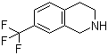 structure of CAS# 199678-32-5, 7-(Trifluoromethyl)-1,2,3,4-tetrahydroisoquinoline
