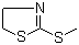 2-(甲硫基)噻唑啉分子结构 (CAS 19975-56-5)