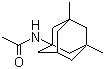 structure of CAS# 19982-07-1, 1-Actamido-3,5-dimethyladamantane;N-(3,5-Dimethyl-1-adamantyl)-acetamide