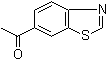 6-Acetylbenzothiazole molecular structure (CAS 19989-35-6)