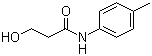 3-Hydroxy-N-(4-methylphenyl)propanamide molecular structure (CAS 199929-31-2)
