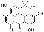 结构式 CAS# 20004-62-0, 拒霉素