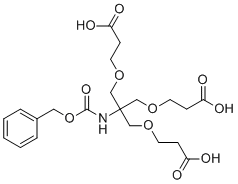structure of CAS# 200133-16-0, 3-[2-Benzyloxycarbonylamino-3-(2-carboxy-ethoxy)-2-(2-carboxy-ethoxymethyl)-propoxy]-propionic acid;3-[3-(2-carboxyethoxy)-2-(2-carboxyethoxymethyl)-2-(phenylmethoxycarbonylamino)propoxy]propanoic acid