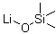structure of CAS# 2004-14-0, Trimethylsiloxylithium;Lithium trimethylsilanolate; Lithium trimethylsiloxide