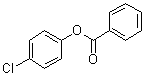 structure of CAS# 2005-08-5, 4-Chlorophenyl benzoate;NSC 406605; p-Chlorophenol benzoate; p-Chlorophenyl benzoate