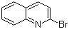 2-溴喹啉分子结构 (CAS 2005-43-8)