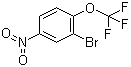 2-Bromo-4-nitro-1-(trifluoromethoxy)benzene molecular structure (CAS 200958-40-3)
