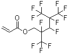 2,3,4,5,5,5-六氟-2,4-双(三氟甲基)-1-戊醇丙烯酸酯分子结构 (CAS 20109-57-3)