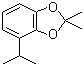 structure of CAS# 201166-22-5, 2,2-Dimethyl-4-isopropyl-1,3-benzodioxole