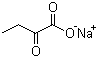 结构式 CAS# 2013-26-5, 2-羰基丁酸钠