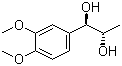 1-(3,4-Dimethoxyphenyl)propane-1,2-diol molecular structure (CAS 20133-19-1)