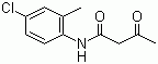 结构式 CAS# 20139-55-3, 4-氯-2-甲基-N-乙酰乙酰苯胺