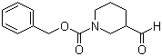 N-Cbz-3-piperidinylcarboxaldehyde molecular structure (CAS 201478-72-0)