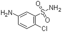 结构式 CAS# 2015-19-2, 4-氯苯胺-3-磺酰胺