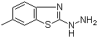 structure of CAS# 20174-69-0, 1-(6-Methylbenzo[d]thiazol-2-yl)hydrazine