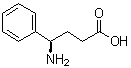 结构式 CAS# 201863-97-0, (gammaR)-gamma-氨基苯丁酸